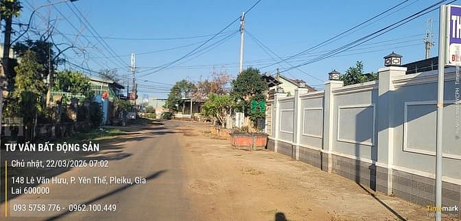 Hình ảnh Mặt Tiền Lê Văn Hưu 6*33, Gần bệnh viện Binh Đoàn 15