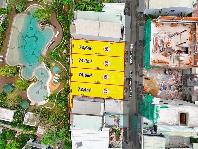 Hình ảnh Bán đất đường số 6, Hiệp Bình Phước, Thủ Đức – gần Urban Green, 75m2