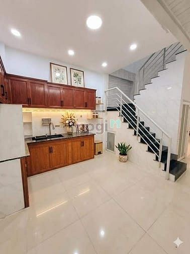 Hình ảnh nhà đẹp quận 8 _mặt đường âu dương lân
