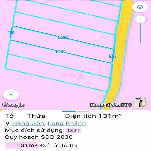 Hình ảnh 5x26 mt nhựa lớn ngay dt770b và kdc xuân tân, tp long khánh. đn
