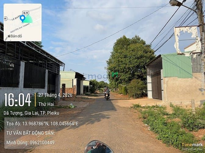 Hình ảnh Đất Mặt Tiền Dã Tượng 6*25, Liền Kề Hội Trường Văn Hóa