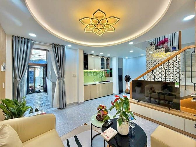 Hình ảnh Bán gấp nhà mới đường Bạch Đằng, phường 15, quận Bình Thạnh, 3 tầng, g