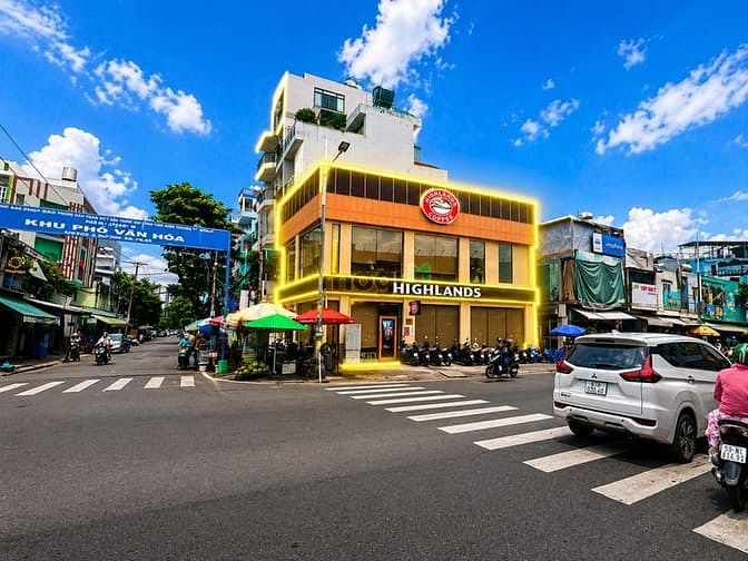 Hình ảnh Bán nhà GÓC 2MT Dương Bá Trạc 14m - đang cho Highlands Coffee thuê