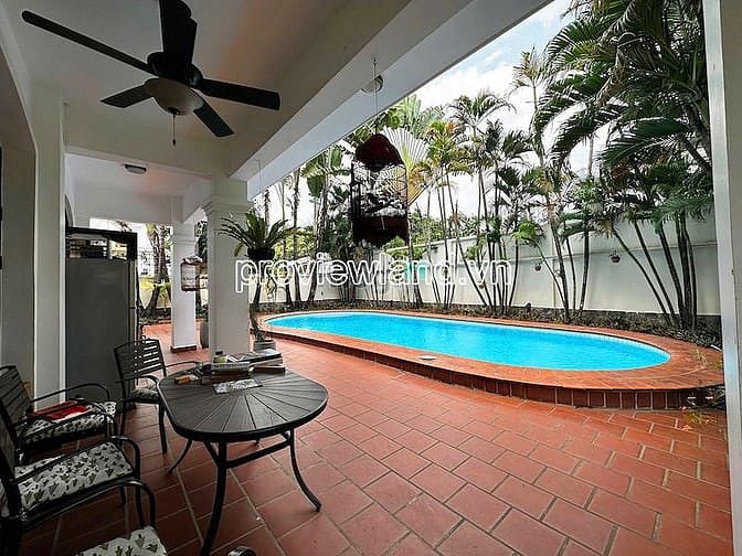 Hình ảnh Cho thuê biệt thự Thảo Điền 800m², 2 tầng, 5PN, hồ bơi riêng, $5500/th