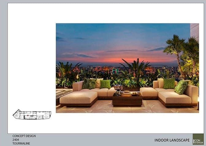 Hình ảnh Căn Penthouse Thảo Điền Green, 403m2, sân vườn 40m, view sông