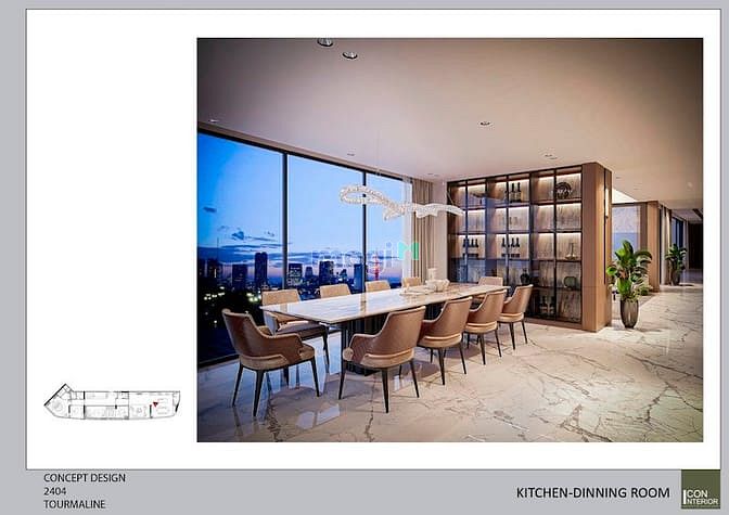 Hình ảnh Căn Penthouse Thảo Điền Green, 403m2, sân vườn 40m, view sông