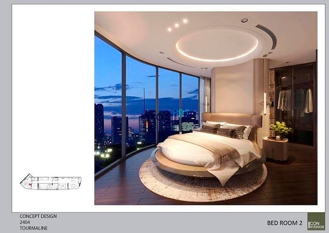 Hình ảnh Căn Penthouse Thảo Điền Green, 403m2, sân vườn 40m, view sông