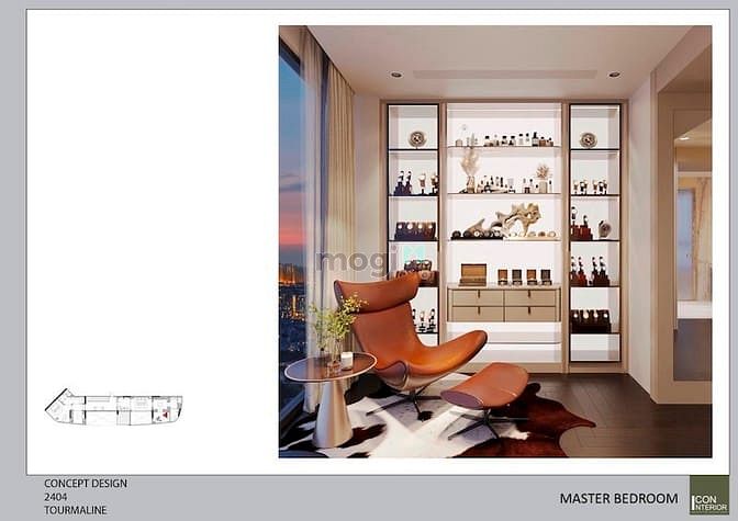 Hình ảnh Căn Penthouse Thảo Điền Green, 403m2, sân vườn 40m, view sông