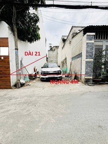 Hình ảnh Lô đất đẹp vuông vức - hẻm ô tô thông lê thị riêng thới an quận 12 -