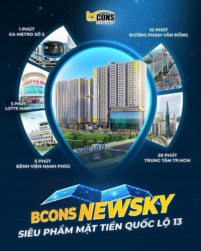 Hình ảnh Mb6623 nạp rút nhanh chóng Bcons New Sky 2 phòng ngủ giá tốt nhất tháng 5 /2026