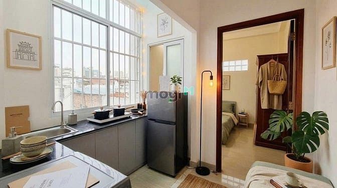 Hình ảnh Cho Thuê Căn Hộ 1PN Nguyên Tầng Sân Lớn_Cầu Công Lý_Nam Kỳ Khởi Nghĩa