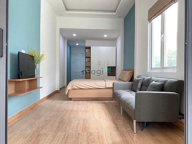 Hình ảnh Cho Thuê Căn Hộ Tách Bếp Balcon Thoáng_CV Lê Văn Tám_Võ Thị Sáu_Q3🌸