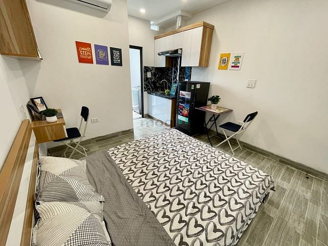 Hình ảnh CCMN Hoàng Mai - Full đồ - Thang máy - Ban công giặt riêng - 24m2