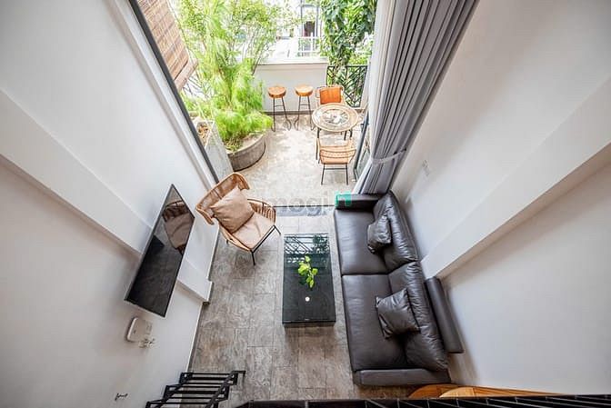 Hình ảnh Cho Thuê Căn Hộ XANH Balcon_CV lê Văn Tám_Thạch Thị Thanh_Chợ Tân Định