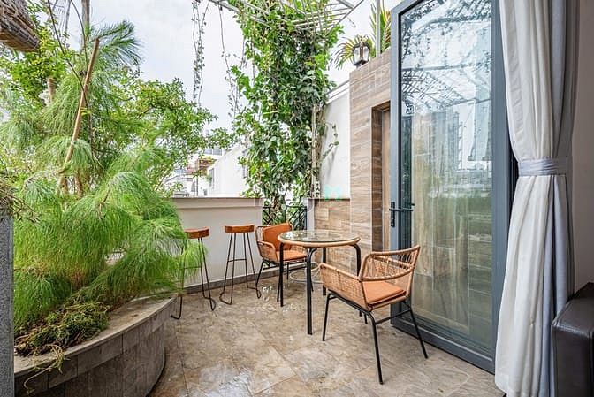 Hình ảnh Cho Thuê Căn Hộ XANH Balcon_CV lê Văn Tám_Thạch Thị Thanh_Chợ Tân Định