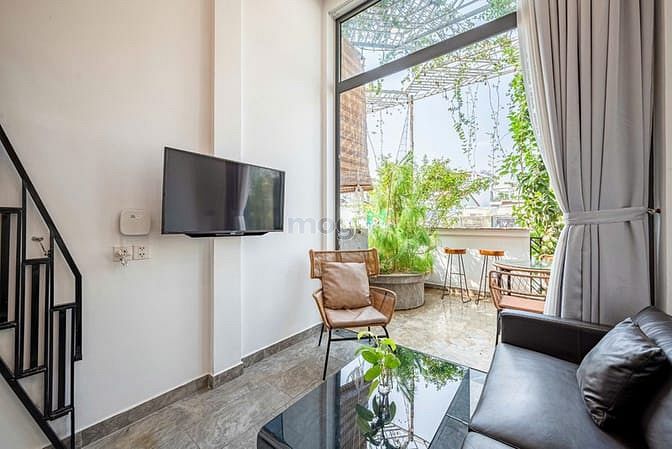 Hình ảnh Cho Thuê Căn Hộ XANH Balcon_CV lê Văn Tám_Thạch Thị Thanh_Chợ Tân Định