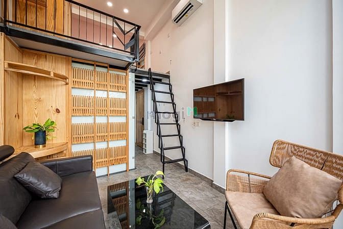 Hình ảnh Cho Thuê Căn Hộ XANH Balcon_CV lê Văn Tám_Thạch Thị Thanh_Chợ Tân Định