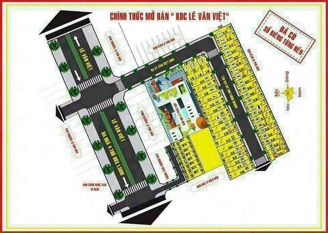 Hình ảnh Bán Đất hẻm 568- Lê Văn Việt- Long Thạnh Mỹ, Quận 9 - DT : 4.15 x 15.5