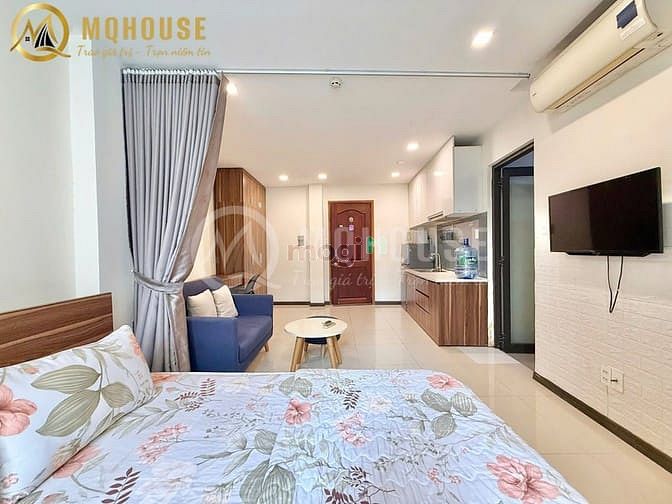 Hình ảnh Cho Thuê Căn Hộ BALCON Lớn_40M2, ĐH UEF_Hồng Bàng_Điện Biên Phủ_BT☎️