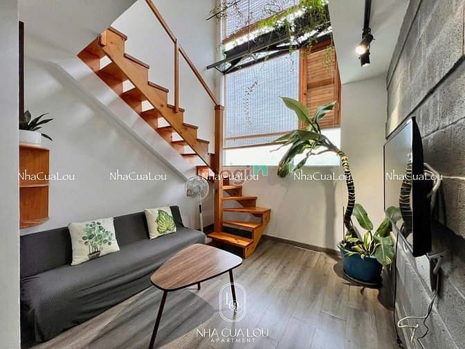 Hình ảnh Cho Thuê Căn Hộ DUPLEX 1PN Balcon Thoáng_50m2_Chợ Bà Chiểu_Cầu Bông_BT