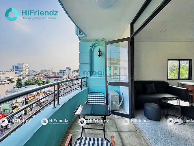 Hình ảnh Cho Thuê Căn Hộ 1PN BALCON Tầng Cao Cực Thoáng_Chợ Bà Chiểu_Bạch Đằng