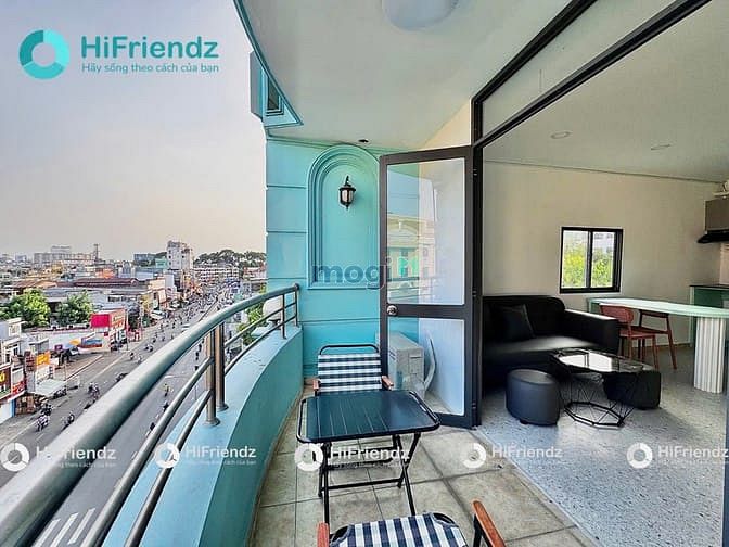 Hình ảnh Cho Thuê Căn Hộ 1PN BALCON Tầng Cao Cực Thoáng_Chợ Bà Chiểu_Bạch Đằng