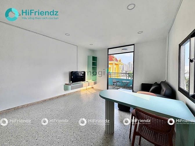 Hình ảnh Cho Thuê Căn Hộ 1PN BALCON Tầng Cao Cực Thoáng_Chợ Bà Chiểu_Bạch Đằng