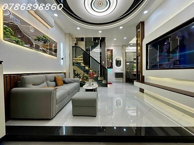 Hình ảnh 🏡 nhà mới đẹp – góc 2 mặt thoáng – full nội thất cao cấp hẻm 749
