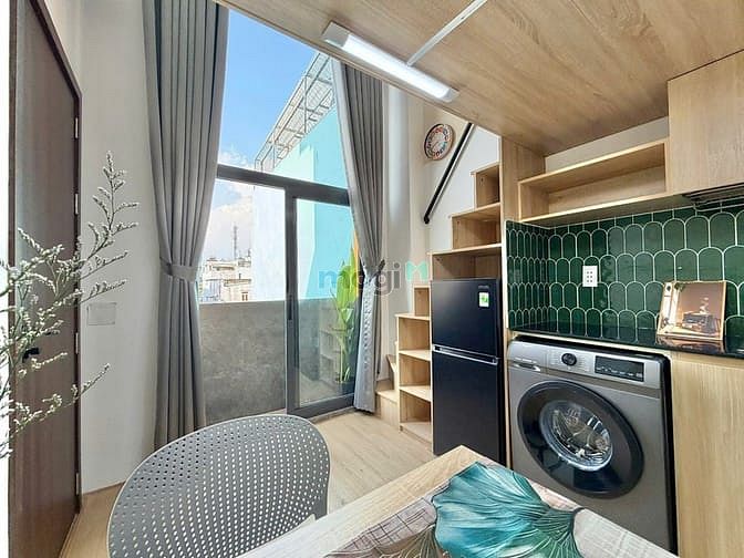 Hình ảnh Phòng duplex mới 100% full nội thất thiết kế siêu đẹp ở Phạm Văn Chiêu