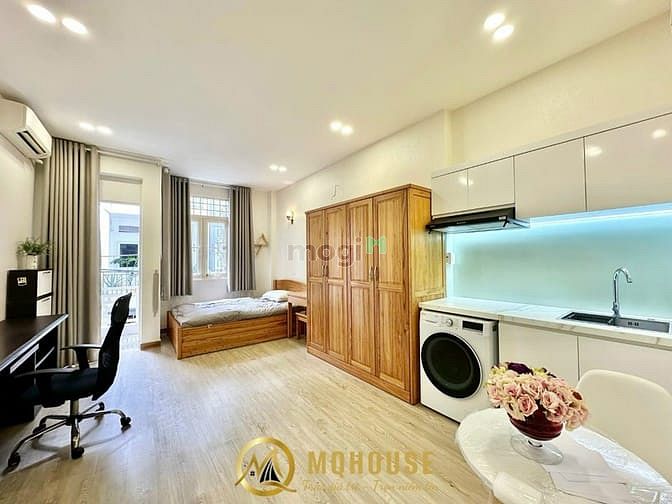 Hình ảnh Cho Thuê Căn Hộ Balcon Thoáng Mát_40M2_Cầu Thị Nghè_Nguyễn Cửu Vân_BT
