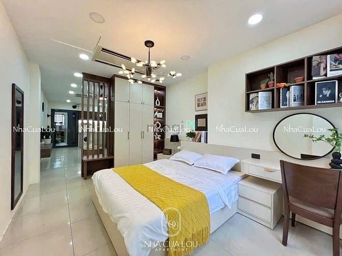 Hình ảnh Cho Thuê Căn Hộ Tach bếp Full nội thất Ngay CV Hoàng Văn Thụ - Sân Bay