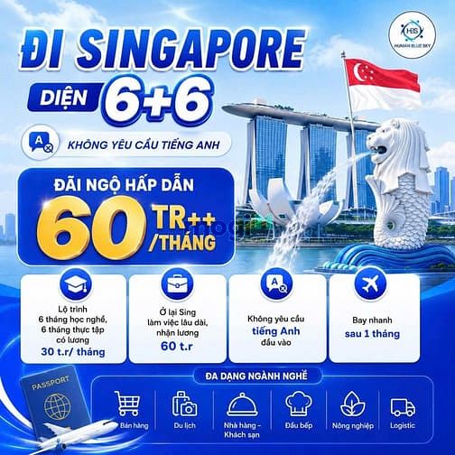 Hình ảnh Đi Singapore Diện 6 + 6 - Cơ Hội Mới Dành Cho Bạn