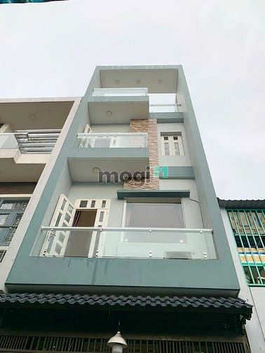 Hình ảnh Nhà 4 Tầng 4PN Đường Lê Văn Quới, Bình Tân, 2 Mặt Hẻm