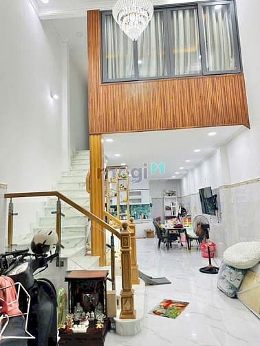 Hình ảnh Nhà cho thuê quận Bình Tân, 4x14, đúc lửng 2PN 2WC, Có nội thất, KDC N