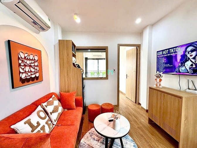 Hình ảnh Balcony 1PN Full Nội Thất Ngay Khu Phố Ẩm Thực Phan Xích Long