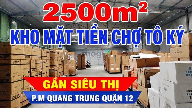 Hình ảnh Mặt bằng KHO Q12, gần chợ, siêu thị. Phần miềm Quang Trung
