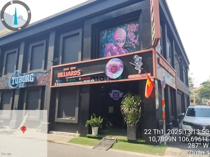 Hình ảnh (300tr/m2)Góc 2 MT Huỳnh Khương Ninh x Phan Tôn, P. Đa Kao, Q1