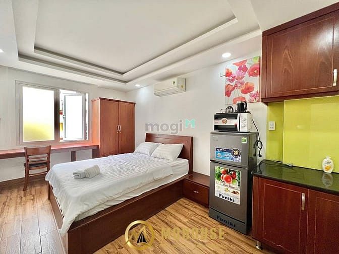 Hình ảnh Studio Full Nội Thất Có Thang Máy Ngay Lê Thánh Tôn