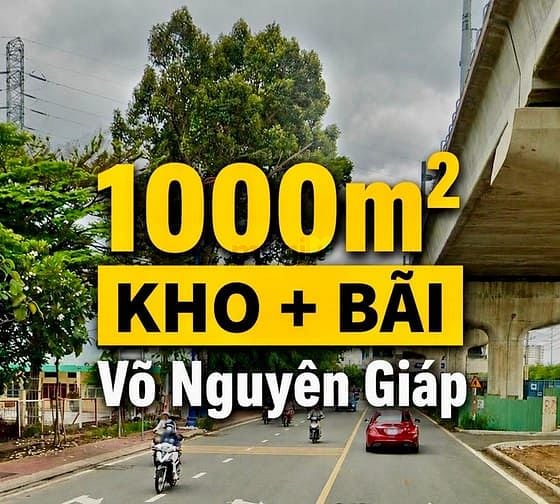 Hình ảnh Mặt tiền ĐẤT - kho . Giáp Quận 2 | Showroom XE, MÁY MÓC.....