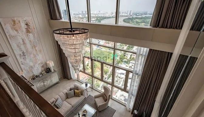Hình ảnh 𝐓𝐇𝐄 𝐕𝐈𝐒𝐓𝐀 𝐀𝐍 PHÚ Penthouse Residence For Lease Rare 3-level