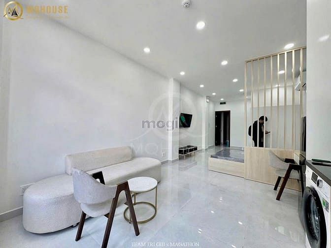 Hình ảnh Studio Balcony 1PN Full Nội Thất Thang Máy Hầm Xe Gần Metro Tân Cản