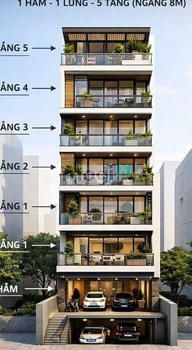 Hình ảnh BÁN MT Khuôn Việt  lề 4M , Tân phú DT: 6x25m GPXD: HẦM 7 TẦNG 16 TỶTL
