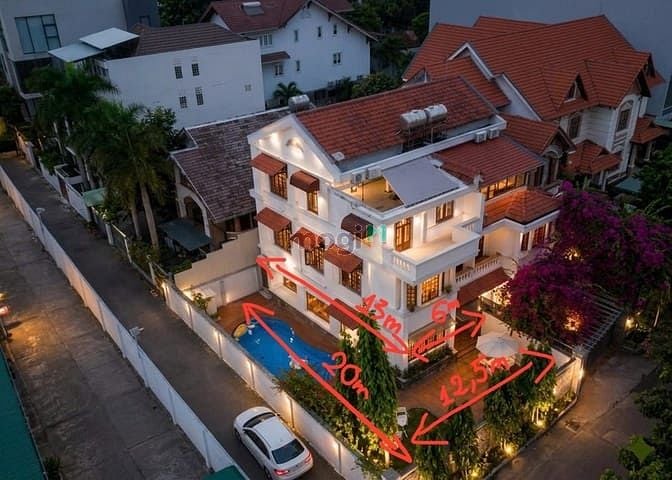 Hình ảnh Cho thuê Biệt thự góc Nguyễn Ư Dĩ, Thảo Điền, Q2