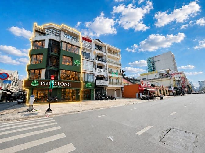 Hình ảnh Cho thuê nhà GÓC 2MT Trần Hưng Đạo Q.5 - DT 8x16m, cafe Phúc Long cũ