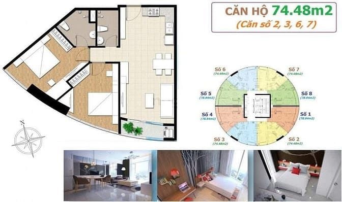 Hình ảnh 🌷 Bán Trang Chủ MB66.COM / Đăng Ký Tặng 66K TULIP TOWER QUẬN 7 🌷  🏡 Diện tích: 74m² (2PN 🛏️ | 2WC