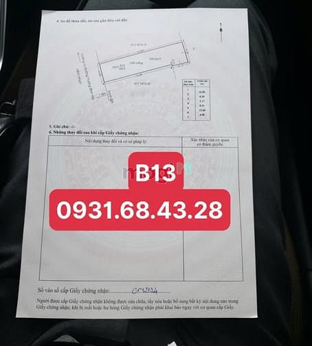 Hình ảnh Đất Thổ Cư Trương Đình Hội 54.4m², Hẻm Nhựa 7m Xe Tải Tránh