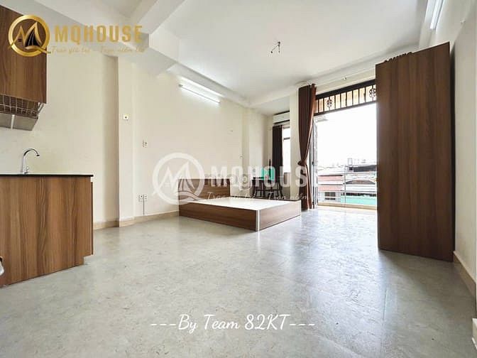 Hình ảnh Studio Balcony 40m2 Siêu Rộng Full Nội Thất Giáp Quận 1