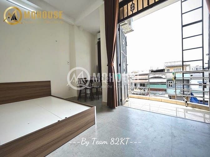 Hình ảnh Studio Balcony 40m2 Siêu Rộng Full Nội Thất Giáp Quận 1