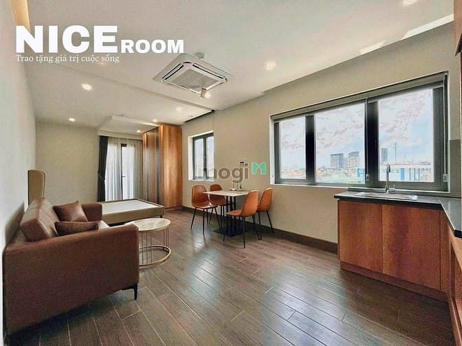 Hình ảnh Studio Balcony Thang Máy Hầm Xe Full Nội Thất Ngay Khu Phố Nhật