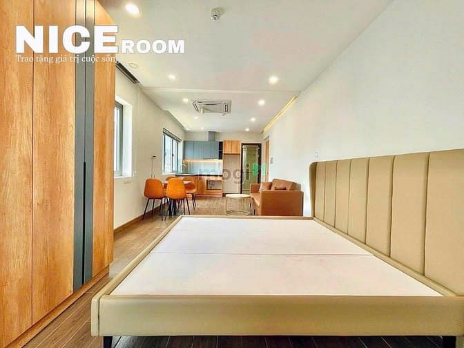 Hình ảnh Studio Balcony Thang Máy Hầm Xe Full Nội Thất Ngay Khu Phố Nhật